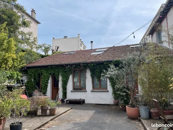Vente maison 82m2 + cave 40m2 quartier Petit Pantin