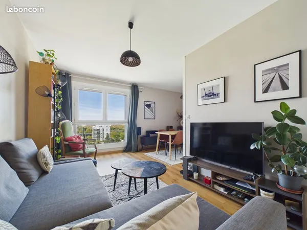 Appartement 2 pièces de 51 m2 - Île de Nantes (Beaulieu)