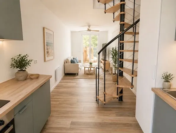 Petite maison / T3 avec Jardin et Terrasse à 300m du Lac du Carcans Maubuisson