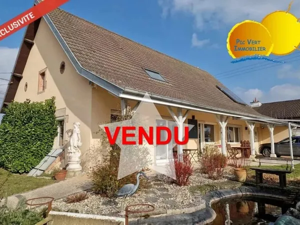 Maison 143m² + dépendances dans parc de 17000m²