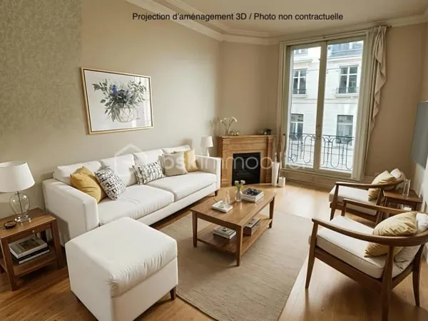 Appartement 2 pièces 39 m²