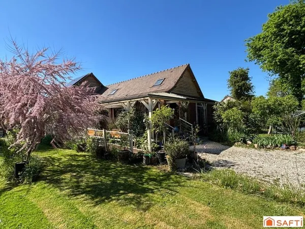 Si votre rêve est une maison en bois et respectueuse de l'environnement alors ,cette maison et faite