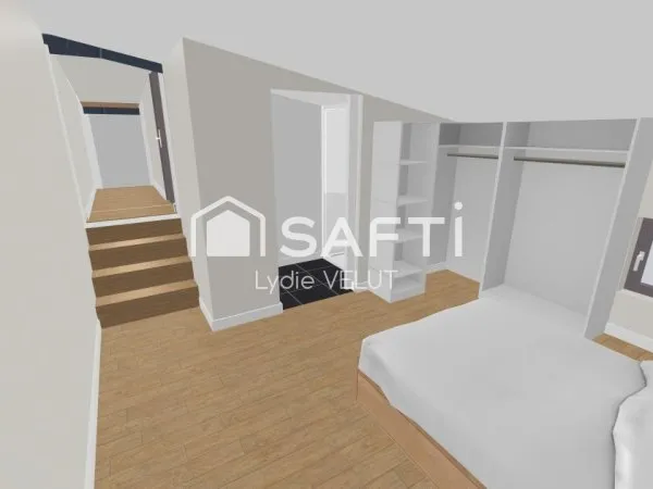 Appartement 3 pièces 60 m²