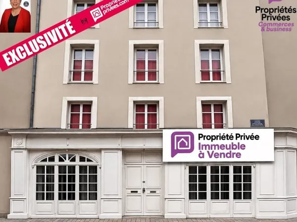 ILLE-ET-VILAINE - 35400 SAINT MALO - IMMEUBLE MIXTE A FORTE RENTABILITÉ 190 M2 SUR 5 NIVEAUX