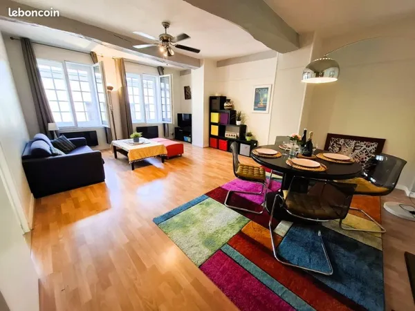 Appartement 3 pièces tout équipé hyper-centre