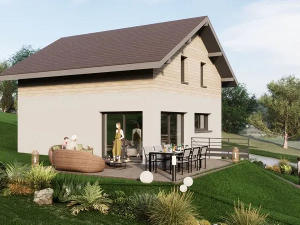 Terrain + maison 102 m²