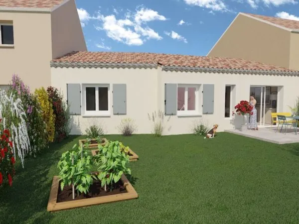 Montélimar - Quartier Maubec : Maison neuve de plain-pied 3 chambres idéale investisseur