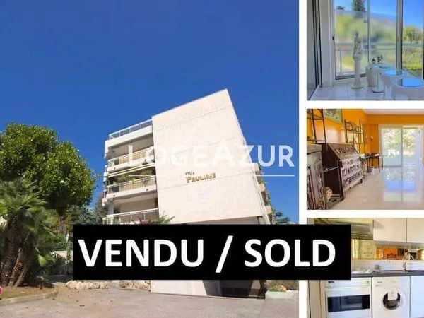 APPARTEMENT 2 PIÈCES + GARAGE - GOLFE JUAN