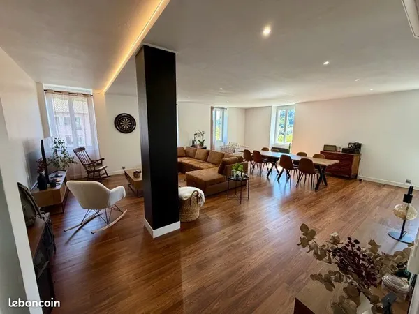 Appartement Duplex 100 m² Loi Carrez 3 pièces
