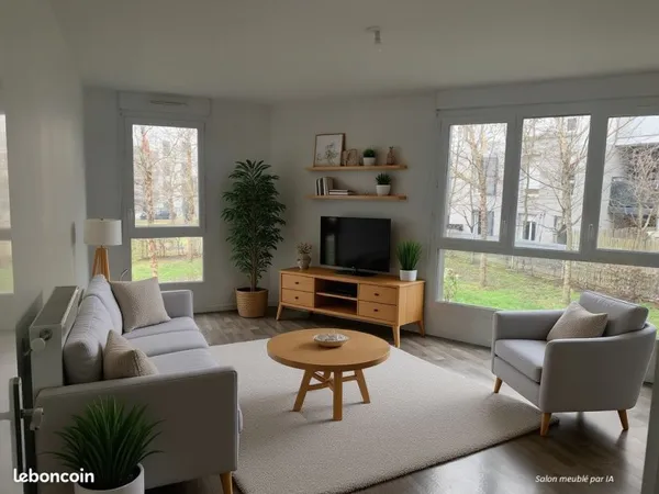 T2 - 46 m² - Terrasse + Parking - Résidence 2015 - Cergy 95800