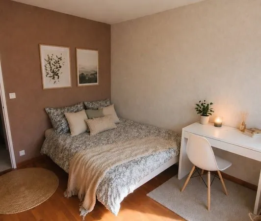 Chambre meublée-Universités Cergy-Pontoise-RER A
