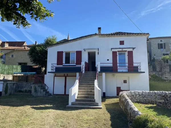 ENSEMNLE IMMOBILIER EN PIERRE - VALLÉE DU LOT - FORT POTENTI