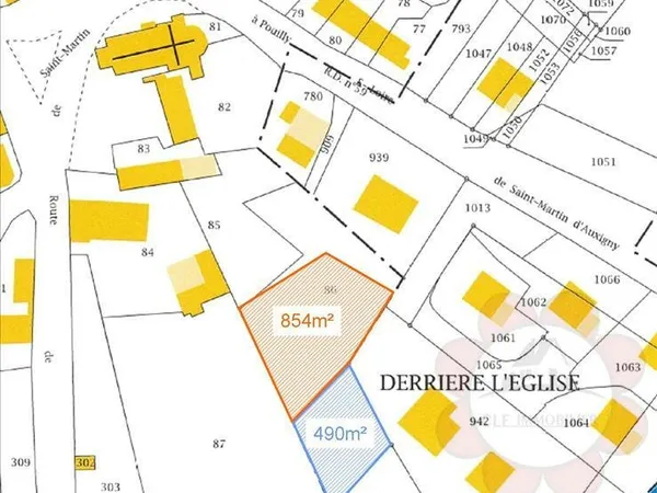 Terrain à bâtir QUANTILLY - 1344 m2