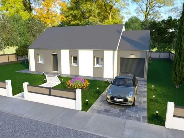 MAISON PLAIN PIED TOURLAVILLE
