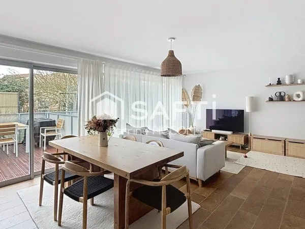 Tout le charme d'une maison dans un appartement