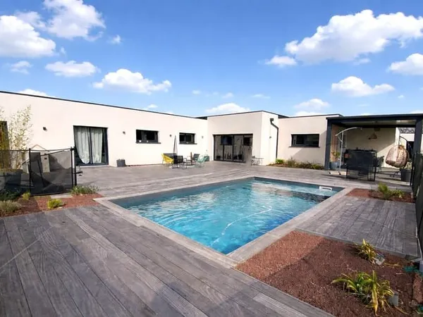 Serres Castet - contemporaine de Plain pied