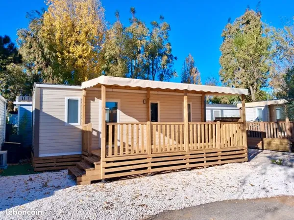 Mobil-home neuf « TITANIA » 2025 - tout équipé - Camping Les Fontêtes - hyères (83)