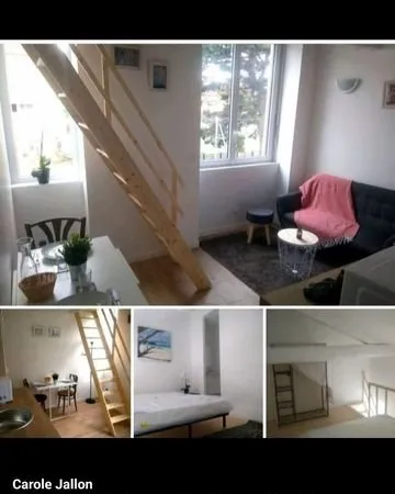 Studio meublé 22 m2 + mezzanine