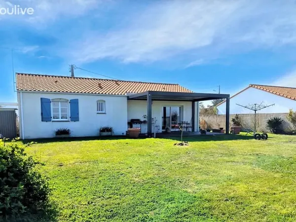 Charmante maison de plain-pied de 4 pièces avec vue dégagé sur le marais vendéen