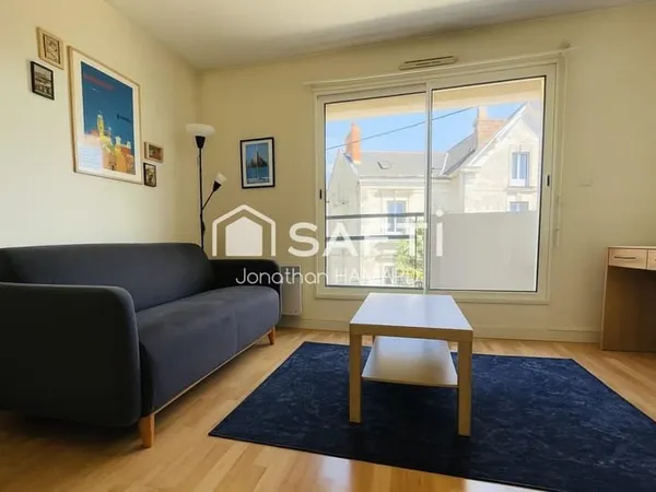 Appartement T2 avec cave et parking, quartier calme proche hypercentre de Nantes