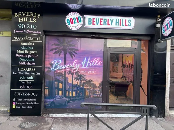🍰 À VENDRE - Fonds de commerce spécialisé en desserts ( Beverlyhills hills 90210)