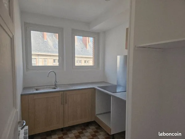 Appartement centre St Valery en Caux, 2 pièces 35 m2
