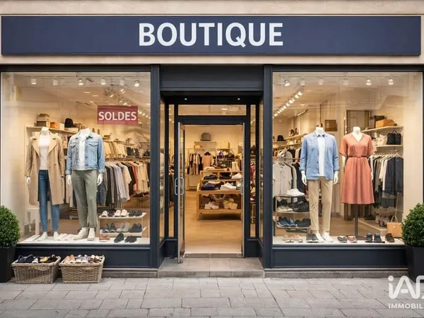 Fonds de commerce 90 m²
