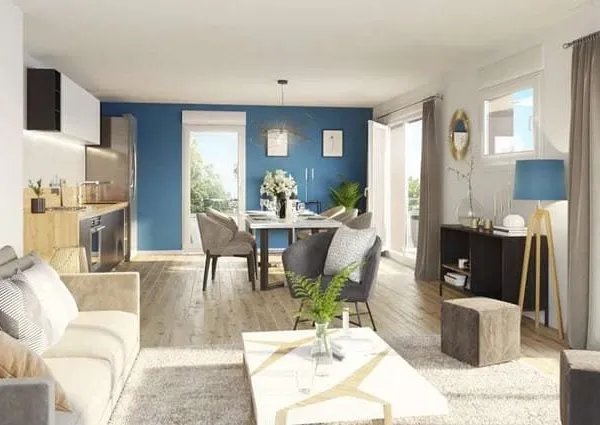 Magnifique 3 Pièces de 61m², à seulement 300 mètres de la gare