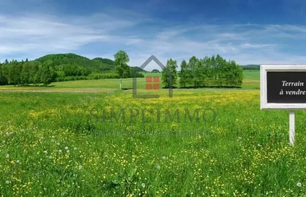 Terrain viabilisé de 717m²