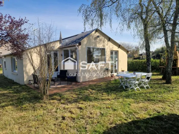 Chalet avec des extensions