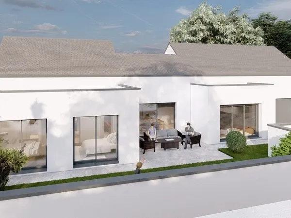 MAISON CONTEMPORAINE PLAIN PIED - 114 m² - GRAND CHAMP CENTRE