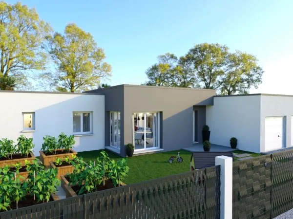 Terrain + maison 102 m²