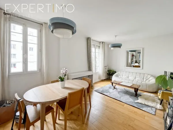 Appartement 5 pièces 107 m2 4 chambres calme lumineux