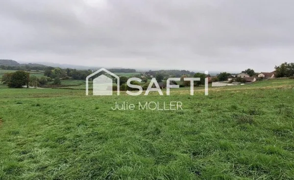 Terrain à bâtir avec vue dégagée à Guéret !