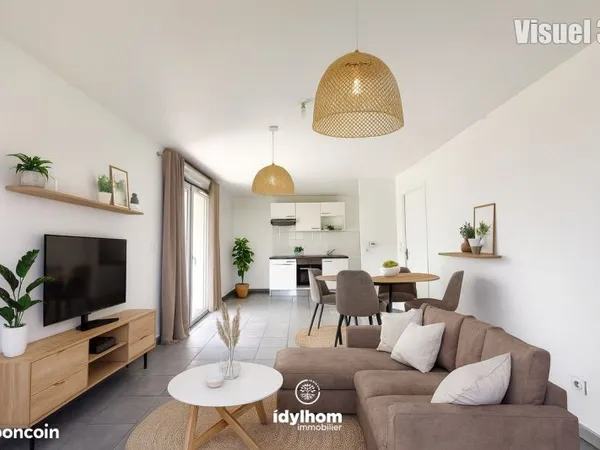 Appartement T3 de 63 m2 avec terrasse et parking - proche métro - Toulouse (31200)