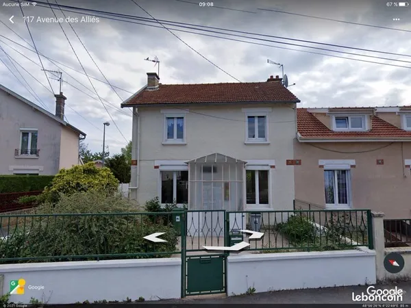 Maison avec garages