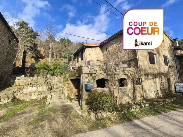 Maison en pierre de 119 m2 en Ardèche verte