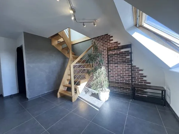 A Ammerschwihr, Appartement en Duplex 4 pièces de 77 m2 habi
