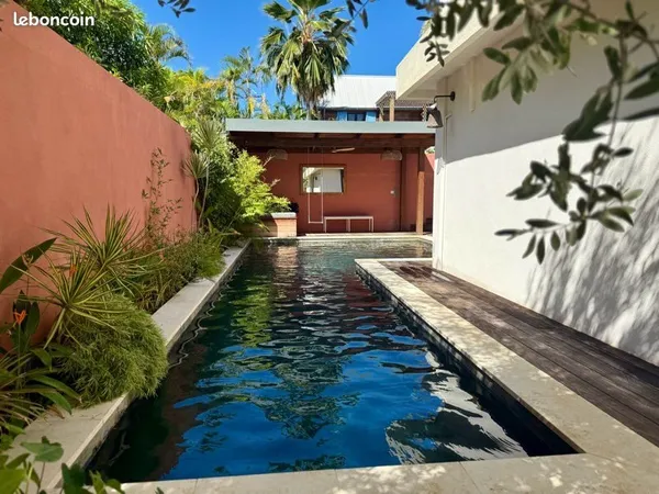 Maison vue mer dans impasse au calme Étang Salé les Bains