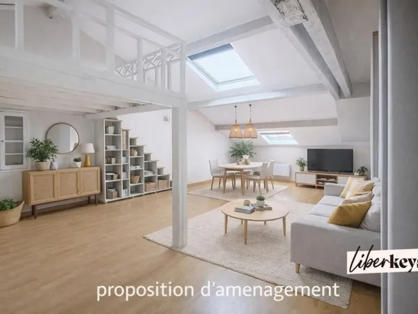 Appartement 2 pièces 59 m²