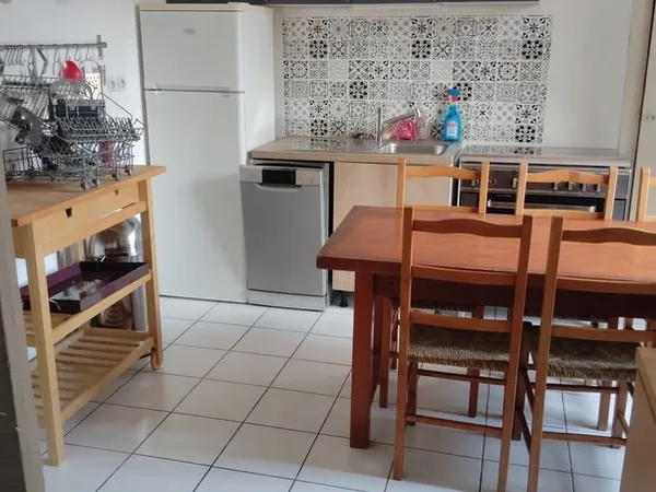 Appartement T2+C meublé