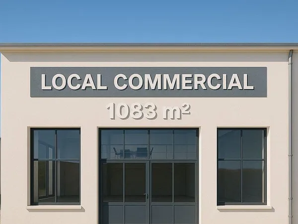 Local commercial 1083 m²