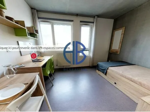 Appartement Lyon Confluence 1 pièce 20.15 m2