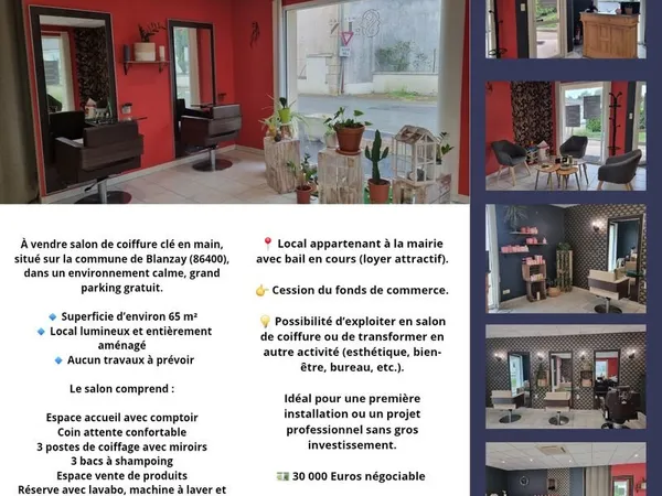 Fond de commerce à vendre