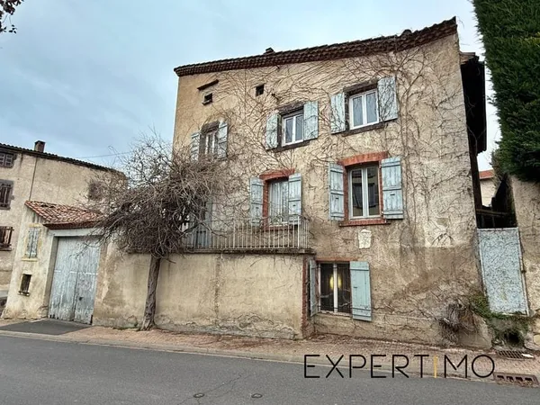 MAISON DE CARACTÈRE 169 M2 + GRANGE 130 M2 + COUR