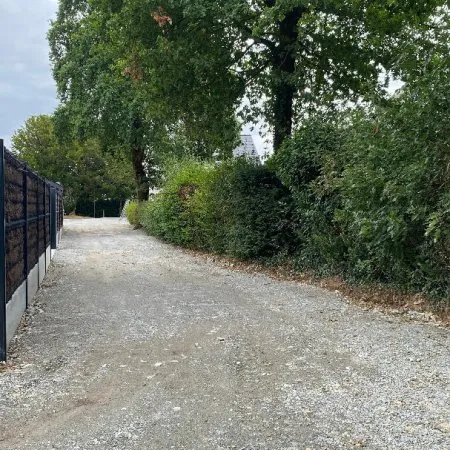 Terrain de 778 m² viabilisé en fond d'impasse