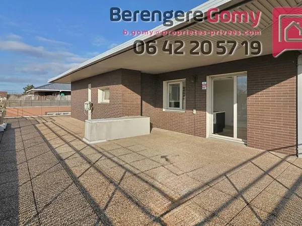 T2 Lumineux + Terrasse XXL de 74 M² - Coup de Coeur Garanti !