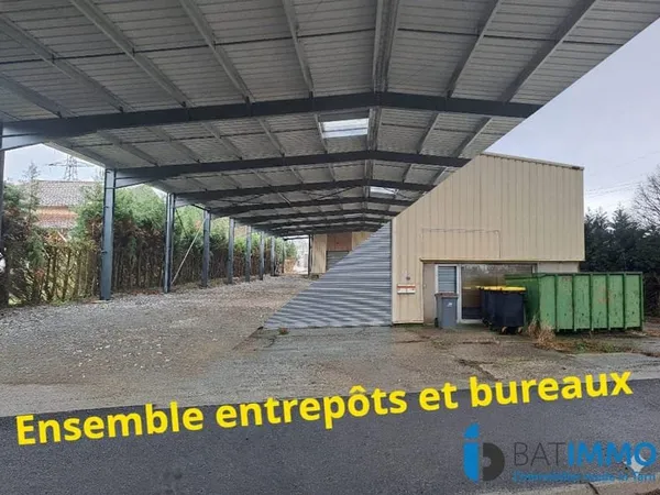 Ensemble immobilier industriel de 1600 m2 utiles