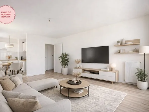 Appartement - 3 P - 61,84 m2 - 0