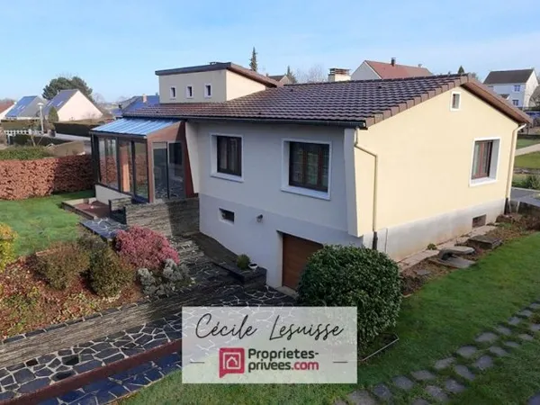Pavillon de plain-pied avec sous-sol